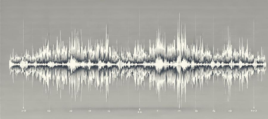 Спектр радиошумов — иллюстрация распределения шума в радиочастотном диапазоне